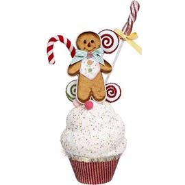 Mark Roberts 2020 Collection Sprinkle Cupcake 21-Inch Figurine - Unique Holiday Figurine Perfect for Christmas Decor, and Home Decoration