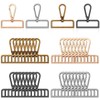 36 Pcs D Ring Swivel Lobster Claw Clasps, 2 Inch