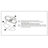 Dream lighting RV Light Interior 12V LED Ceiling Dome Light