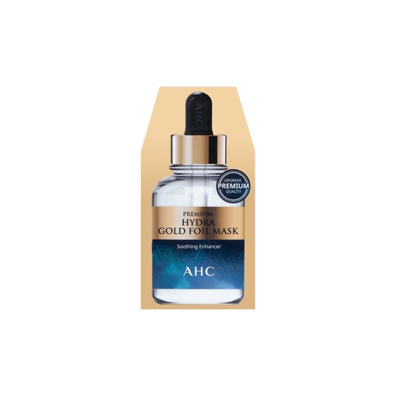 AHC Premium Mask 1 Box (Cellulose/Gold Foil/Amino Acid/Skin Fit)