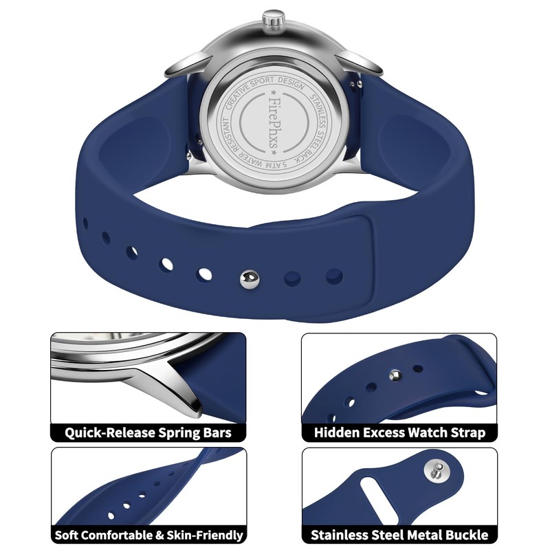Blisshour Waterproof Nurse Watch for Medical Professionals - Easy Read