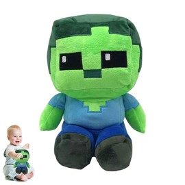 XPJBKC Creeper Plüschtier, 26 cm / 10,2 inch Cartoon Plüschtier, Plüschtier Figuren Stofftier, Kuscheltier Plüschtier Plush, Home Dekor Cartoon Plüsch Spielzeug Gefülltes für Kinde