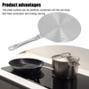 Heat Diffuser Induction Plate with Handle Kitchen Induction Cooker Adapter
