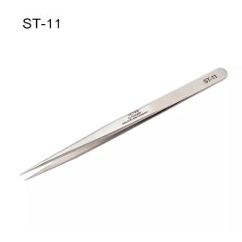 Vetus Pinzas Pestañas Postizas Acero Vetus Esd-11 Plata Full