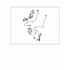 Bomunik 4PCS 2012-2019 for Benz W246 CLA180 CLA200 CLA260 CLA220 Front Rear L/R ABS Speed Sensor Replacement Number# 2469059402,2465402510 (Front Wheel + Rear Wheel)