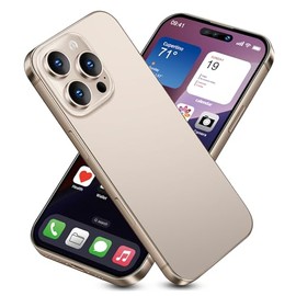 Anzeige gefälschte Spielzeug Telefon Handy Metallic-Modell Nicht funktionierende Replik 1:1 Telefon für Phone 16 promax gefälschte Spielzeug Handy, 16 pro max Gold Farbbildschirm