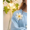 Migratory Bird Guide™ Floral Crewneck Long Sleeve Sweaters for Women