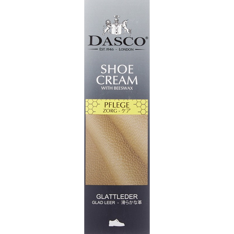 DASCO Men's Traditional British Shoe Cream, Premium Shoe Cream Tube,