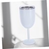 Zerodeko Stainless Steel Wine Tumblers Double Walled Insulated Goblets for
