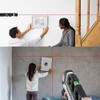 Bauihr Nivel Láser Multipropósito, Cinta Métrica 2.5m, Regla Metalica 15cm