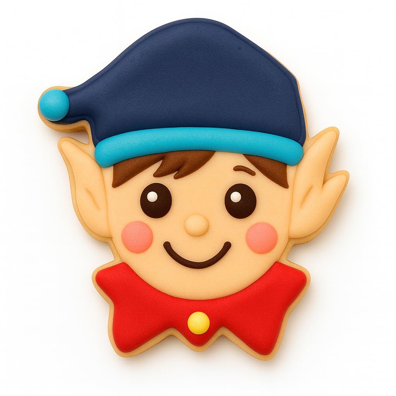 Elf Face 4 Inch Cookie Cutter from The Cookie Cutter