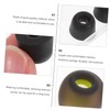 CIYODO Comfortable Earphone Ear Caps Memory Sponge Earplugs Removable Tips