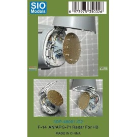 AMK3DP48001G2 1:48 AMK/Sio Models F-14D Tomcat AN/APG-71 Radar (HBS kit)