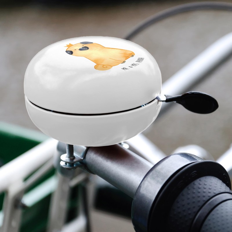 Mr. & Mrs. Panda XL Bicycle Bell Pug Crown -