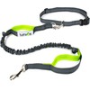 Tuff Mutt Hands Free Dog Leash for Walking Running Hiking,