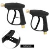 QWORK Pressure Washer Gun with 5 Nozzle Tips, M22-14 Thread