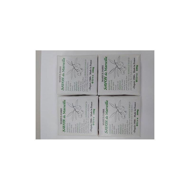 Savon de Marseille Olive 3.5 oz (100 g) (Set of