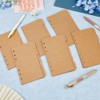 SUPERFINDINGS 30 Sheets 5 Index Dividers A6 Kraft Paper 6