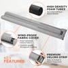 Comfyanno Under Door Draft Stopper - Bottom Door Gap Filler