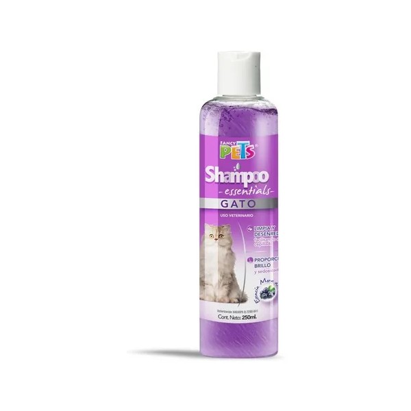 Shampoo Gato Uso Veterinario Fancy Pets Essentials 250ml Fragancia frgancia