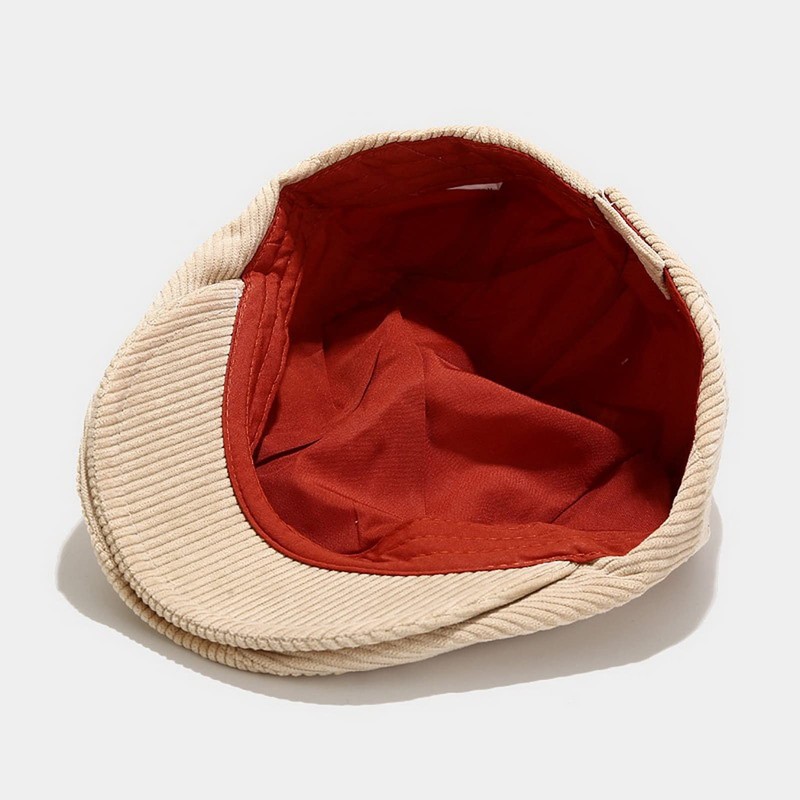 Faringoto Sun Protection Peaked Cap Casual Beret Retro Painter Hat,
