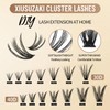 XIUSUZAKI Lash Clusters C Curl DIY Eyelash Clusters 30D+40D 280pcs