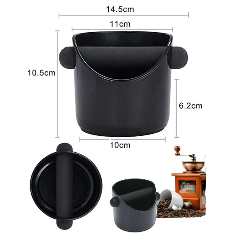 Modern Espresso Knock Box, Coffee Knock Box Espresso Dump Bin