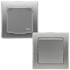 DELPHI Socket IP44 with Protection Lid Flush-Mounted Wet Room Rubber