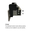 Visionis FPC-5393 VIS-EL103-FSE 770lbs Electric Door Strike Lock for Wood
