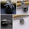 Generic Brass Teardrop Necklace Open Photo Lockets Phase Box Memorial
