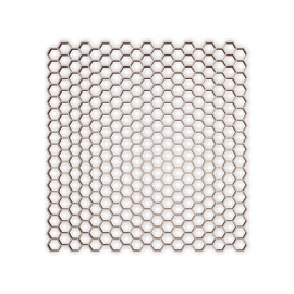 Wooden Lattice Panel with a Honeycomb Pattern, Decorative Wall Panels for Interior Wall Decor, Hanging, Room Divider - Privacy Lattice - Panels for Outside, MDF Wall Panels, Wood Fence Panel, 4 Inches