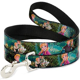 Dog Leash Anna Hans Anna Kristoff Poses 4 Feet Long 1.0 Inch Wide