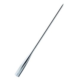 VMS Racing 13 inch SPIKE ANTENNA in SILVER Billet Aluminum Compatible with Dodge Ram 1500 2500 3500 09-19 2009-2019