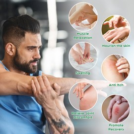 Organic Comfrey Recovery Salve | Joint & Skin Support for Active Recovery | Plant-Powered, 1.2 oz