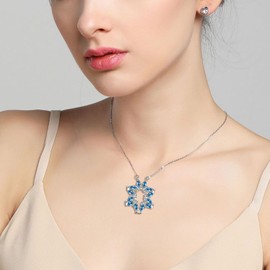 TALYKONG Star of David Butterfly Necklace for Women Messianic Jewish Jewelry for Women