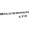 4pack for Silverado Plus LTZ Emblems 2019-2025 3D Letters Badges