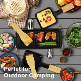 KOSMOSTA Non Stick Barbecue Grill Plate for Indoor&Outdoor Fast Heating, good for BBQ Party, Family Picnic