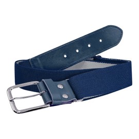 PEAR SOX Baseball Softball Elastic Sports Belt, Youth and Adult Sizes (Navy, Adult)