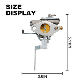 laffoonparts Carburetor Replacement for Tecumseh AV520 AV600 TV085XA 3HP 2-Cycle Vertical Engines Motor Replace 40263 640290 631720A 631720B