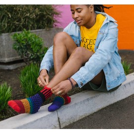 Solmate Socks Quarter Socks, Gemstone, Size M, 9.8 - 10.6 inches (25 - 27 cm), Gemstones