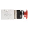 Heschen Pneumatic Short Red Flat Mechanical Valve JM-06A 3 Way
