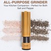 Eparé Brass Salt and Pepper Mill - Battery Operated Gold