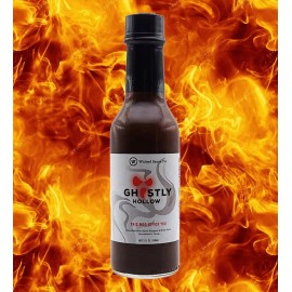 wicked sauce co. Hot Sauce Ghostly Hollow Ghost Pepper  5oz Bottle Wicked Sauce Co.