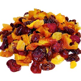 Traina Foods Organic Baker's Fruit Medley - 5 lb Case | Sun-Dried Blend of Apricots, Peaches, Nectarines, Raisins, Pears, Cranberries