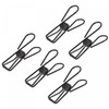 sourcing map Small Metal Wire Clamp, 1 Inch, Multi-Purpose Pocket