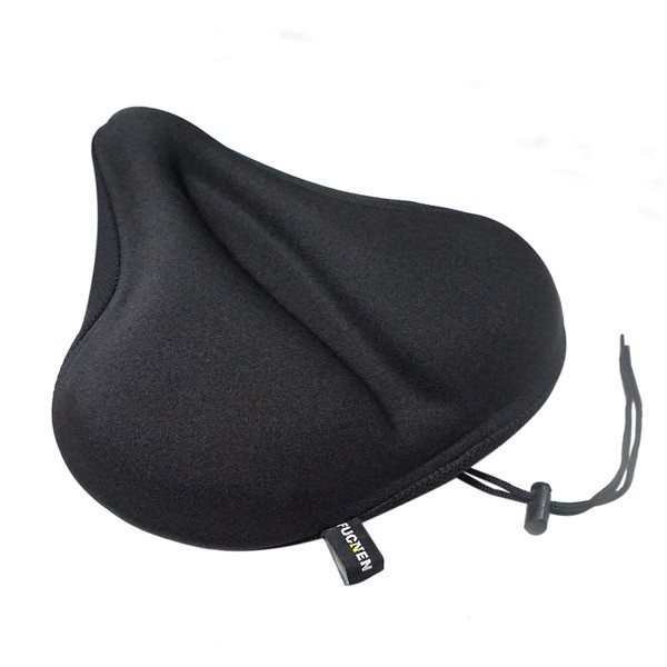 Wide Bike/Bicycle Seat Cover Padded 29(L)*27(W) CM FUCNEN Large Gel