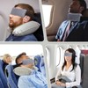 PPDVUUT Adjustable Head Support Strap for Travel - Compact &