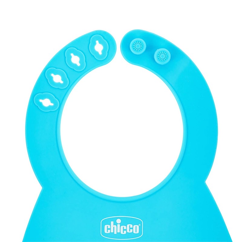 CHICCO SILIKONLÄTZCHEN BLAU