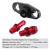 Keenso Fuel Distributor Pressure Regulator Aluminium Alloy Adapter Fuel Valves