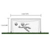 GLOGLOW Football Polypropylene Net 8ft x 4ft Green Yellow Blue